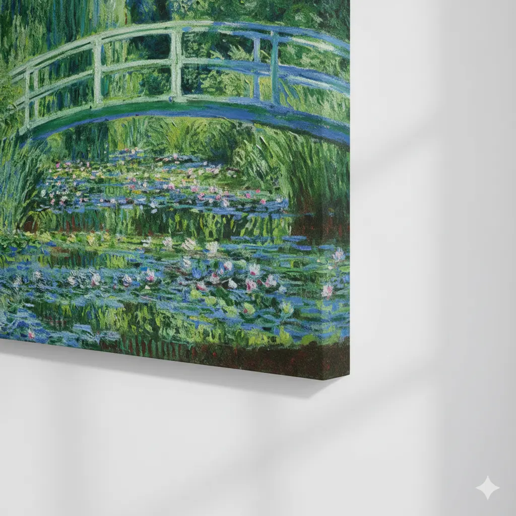 Gallery Wrapped Closeup Reproduction Oil Painting GFM Painting